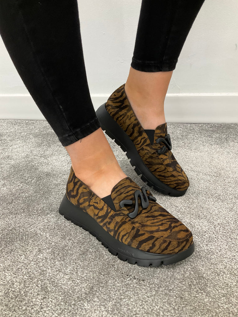 BROOKLYN ZEBRA PRINT LOAFER